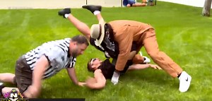 BREAKING: Rob Gronkowski Loses WWE 24/7 Title To R-Truth (VIDEO)