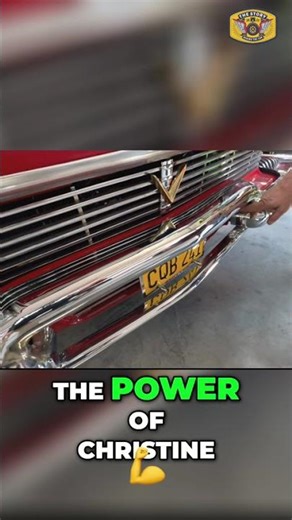 Christine Car Secrets: Movie Magic Meets Real-Life Mods! #shorts