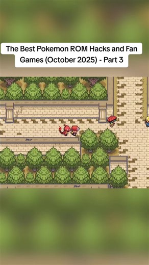 Top Pokemon ROM Hacks and Fan Games - October 2025