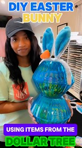 57 reactions · 4 comments | DIY Easter Bunny using items from the Dollar Tree #diy #easter #bunny #dollartree #kids #easterbunny #crafts | Shea Walker | Facebook