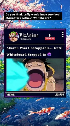 Akainu Was Unstoppable… Until Whitebeard Stepped In🥶😱 #onepiece #whitebeard