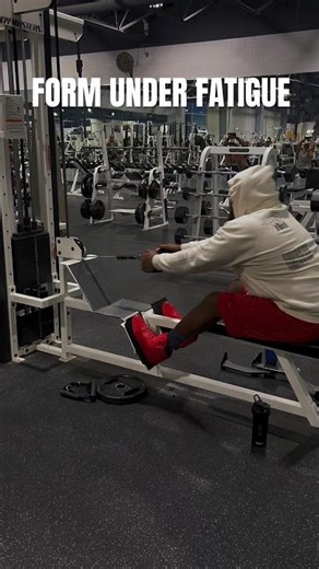 Form Under Fatigue. BackDay. #IronPlated#FormUnderFatigue#EarnedStrength#BackDay