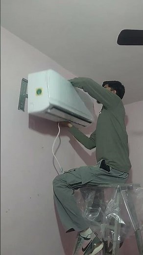 Whirlpool split ac Installation