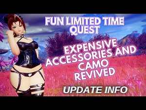 [PSO2 NGS] Expensive Accessories and Camo Revived - Update Info 3-12-2025
