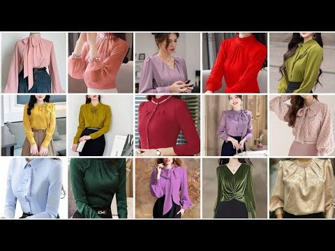 Modern Office Blouse Ideas 2026/Blouse Designs For Business Women 2026 For USA,Chinese, Korean Women