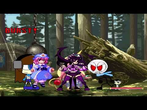 KOF MUGEN Tag Team Y Saigyouji Kadariro Filia Medici P The Trinity vs Megaten Weaker Gwen Peppa Pig