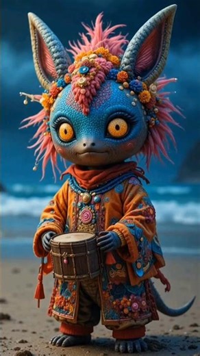 🌊 Ocean Lizard Beat! 🦎 Epic Sea Dance Vibes! 💫#shorts #lizard #ocean #funnyanimals #viral