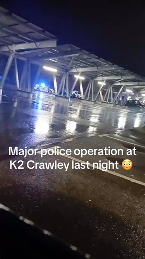 Crawley Talks 🔥 on Instagram: "‼️ Crawley Talks News Report ‼️ A huge police operation took place involving 5-6 police cars a police van and dozens of officers last night at K2 car park. One bystander said “I was waiting outside for a lift and I heard lots of shouting, next minute a man was tackled to the ground by police and then so many police cars and officers arrived after, the police then spoke to a lifeguard and the man, it looked serious as I’ve never seen so many officers rushing to dea