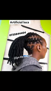 1.9K views | Artificial locs Discounts  Shoulder length plain 2500...