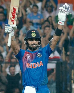 1.6M views · 136K reactions | Incredible batter. Elite chaser. Born leader  Virat Kohli is fulfilling his destiny and will be remembered as one of the all-time greats in the history books. #CWC23 | ICC - International Cricket Council | Facebook