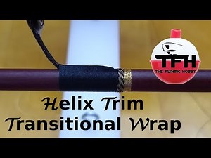 Rod Building Guide Wraps - Helix Transitional Trim Wrap