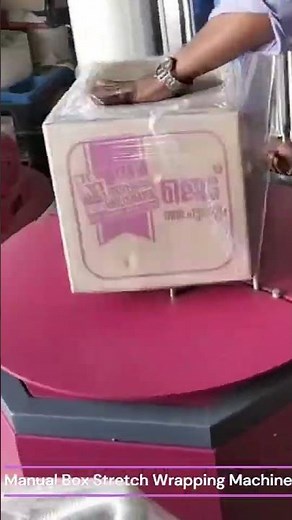 Manual Box Stretch Wrapping Machine