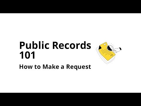 What Is a Public Records Request (State Version)?