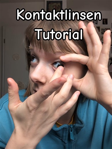 Contact Lens Application Tutorial for Makeup Fans