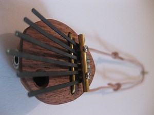 Walnut Kalimba Necklace (Semi Acoustic)