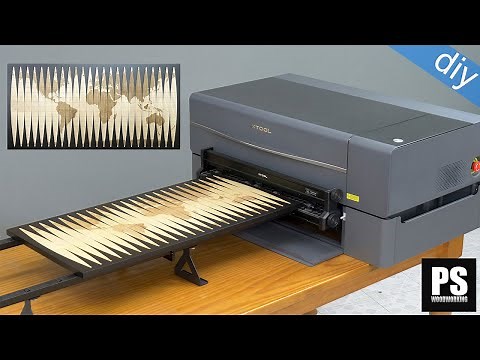 Engraving a World Map Projection with the xTool P2 Laser