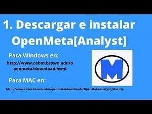 1. Descargar e instalar OpenMetaAnalyst