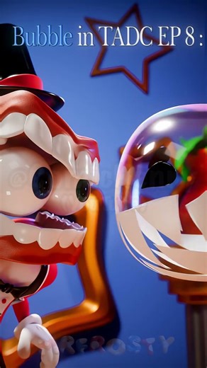 BUBBLE IS THE VILLAIN?! / Digital Circus Animation @MrFrostyAnim, Spanish Fandub #shorts