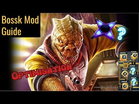 SWGOH - Bossk Ultimate Mod and Ability Guide