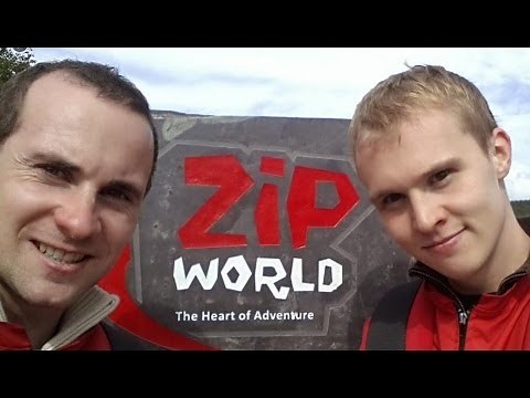 Zip World Velocity Snowdonia, Europe's longest and fastest zip line