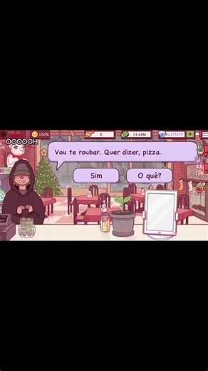 Cozy Café Animation: A Playful Pizza Experience