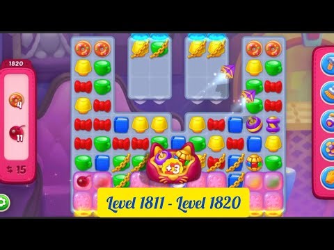 Homescapes : ( Level 1811 - Level 1820 )