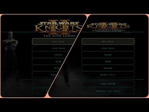 How to install Star Wars Kotor ii tslrcm(the sith lords restored content mod) on Mobile(Android)