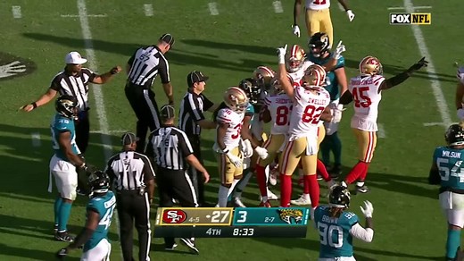 Trent Sherfield recovers Tavon Austin's muffed punt