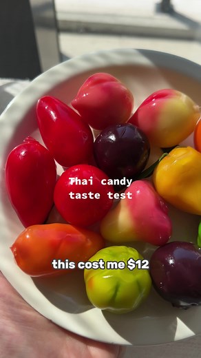 Thai Luk Chup Taste Test Mukbang | Asian Dessert Mukbang