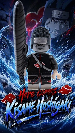 Lego Custom Minifigure Kisame Hoshigaki Naruto / Unofficial Minifigure