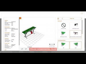MiniTec Conveyor Belt Configurator - easier to your conveyor!