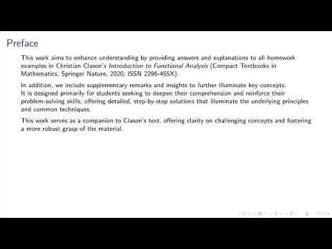 Functional Analysis_ Preface