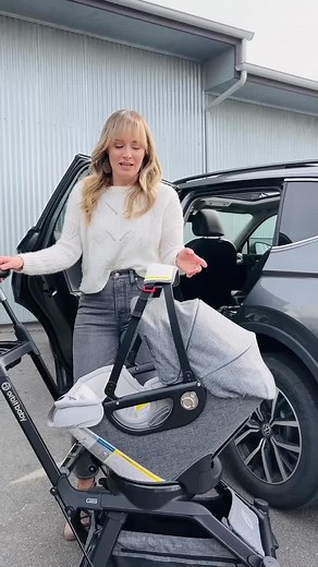 Orbit Baby Infant Car Seat: Stroll   Ride System Demonstration