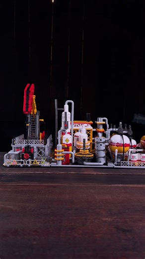 Building a Petroleum Refinery with Bricks