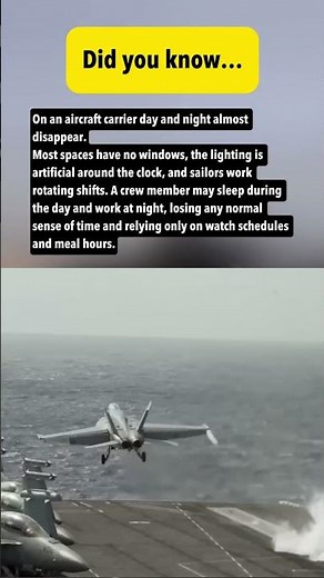 Losing Track of Time: Life Without Day or Night on an Aircraft Carrier