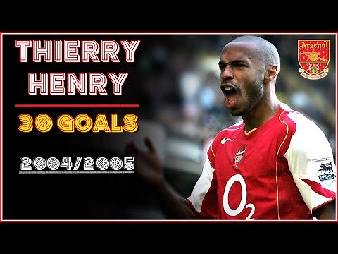 Thierry HENRY ➥ All 30 Goals of 2004/2005 | Arsenal [HD]