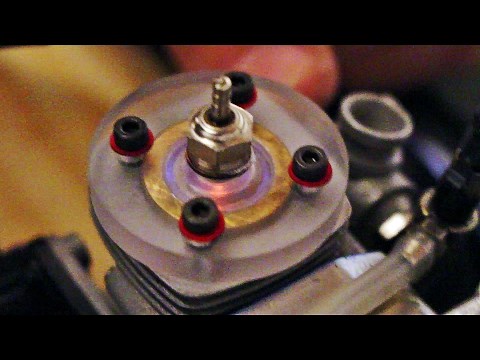 Nitro Engine Visible Combustion!