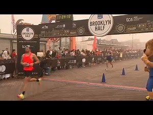 Man dies after collapsing at finish line of Brooklyn Half Marathon