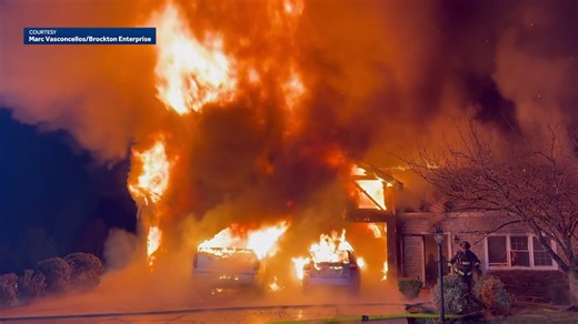 Good Samaritans, officer honored for efforts during fire in Bridgewater, Massachusetts home