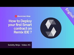 Remix IDE Introduction and Deployment Tutorial | Solidity Ninja - Video #3