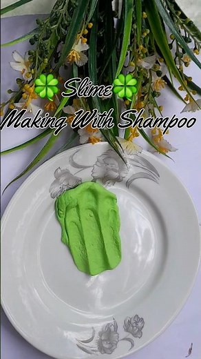 Slime Making With Shampoo #diy #shortvideo #viralvideo #shampoo