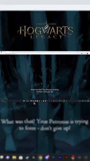 How to get the dragon patronus on wizarding world #wizardingworld #hogwarts #hogwartslegacy #patronus