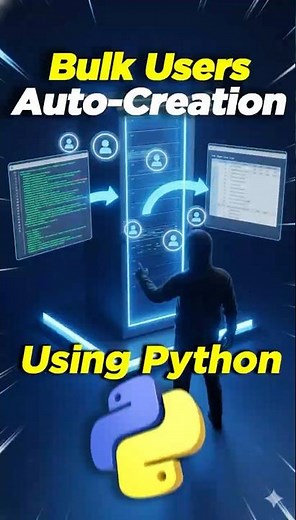 Windows Server 2025 Bulk User Creation with Python Automation