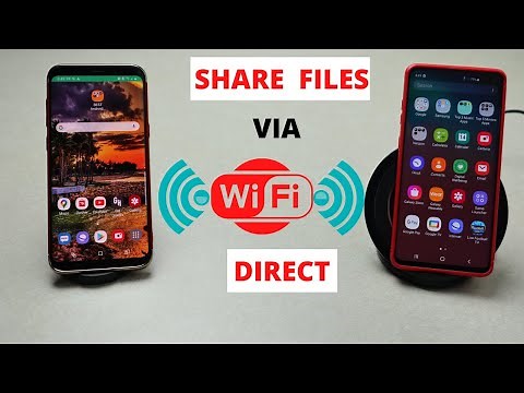 WiFi Direct? Share Files Via WiFi Direct Between Two Android Phones | How To Use WiFi Direct!