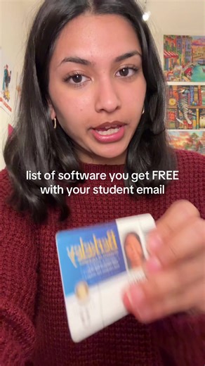 📝here’s a list of software you get FREE with your student email! #college #discounts #subscription #student #email