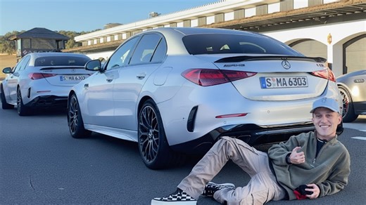 2023 Mercedes-AMG C63 S E Performance – Sound Test and Drift Check