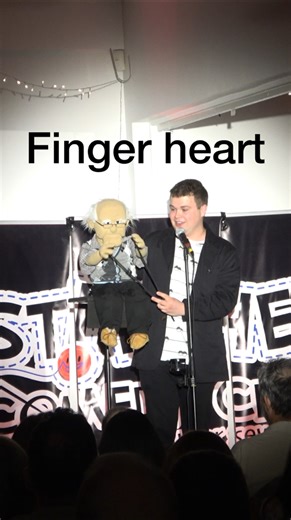 Maybe I need to practice more! #ventriloquist #comedy #puppet | Max Fulham