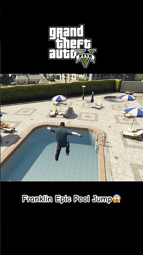 Franklin epic jump pool 😱 #birdtrend