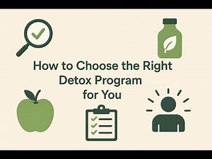How to Choose the Right Detox Program for You