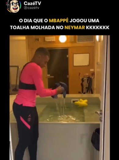 Mbappé e Neymar amizade: momento da toalha e zoeira na Copa